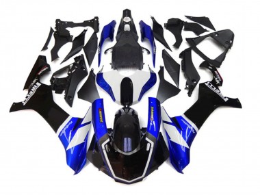2020-2025 Yamaha YZF 1000 R1 Motorcycle Fairings - Blue White Black Akropovic Canada Websites
