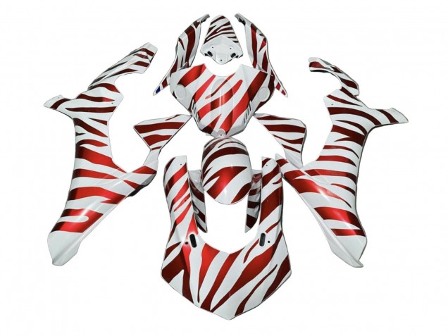 2020-2025 Yamaha YZF 1000 R1 Motorcycle Fairings - White Red Zebra Canada Websites