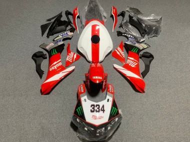 2020-2025 Yamaha YZF 1000 R1 Motorcycle Fairing - White Red Black Green Monster Milwaukee Canada Websites
