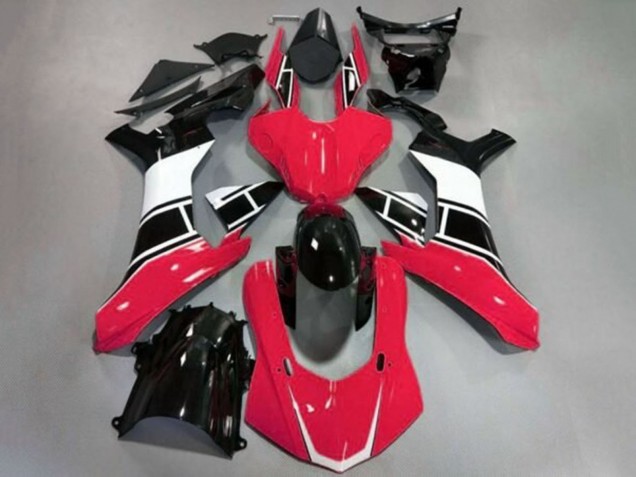 2020-2025 Yamaha YZF 1000 R1 Motorcycle Fairings - Red White Glossy Black Canada Websites