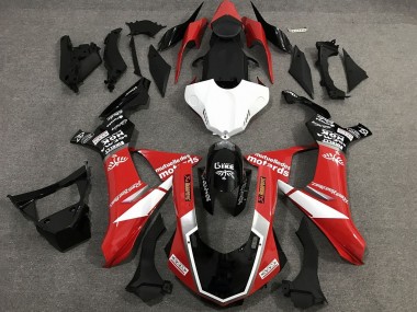 2020-2025 Yamaha YZF 1000 R1 Motorcycle Fairings - Red White Glossy Black Sam Canada Websites