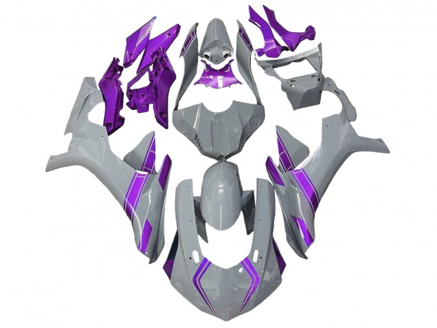 2020-2025 Yamaha YZF 1000 R1 Motorcycle Fairings - Nardo Grey Purple Canada Websites