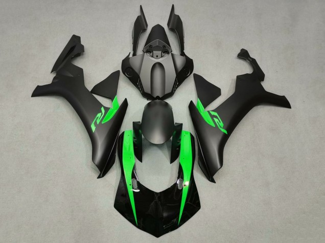 2020-2025 Yamaha YZF 1000 R1 Motorcycle Fairings - Glossy Black Matte Black Green Canada Websites