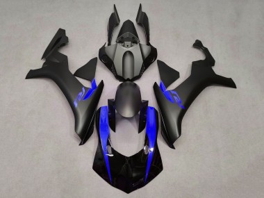 2020-2025 Yamaha YZF 1000 R1 Motorcycle Fairings - Matte Black Blue Canada Websites