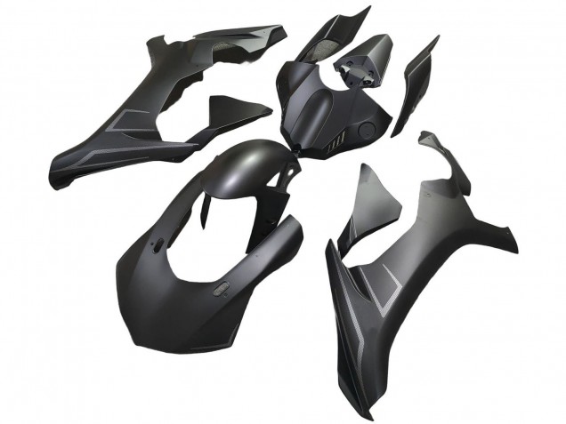 2020-2025 Yamaha YZF 1000 R1 Motorcycle Fairings - Matte Black Silver Canada Websites