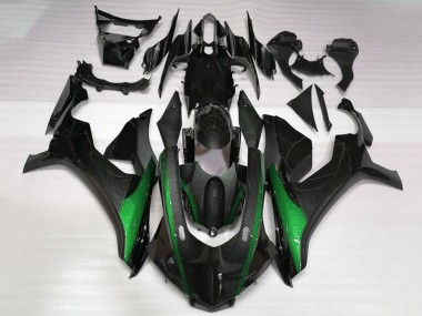 2020-2025 Yamaha YZF 1000 R1 Motorcycle Fairings - Faux Carbon Fiber Green Canada Websites