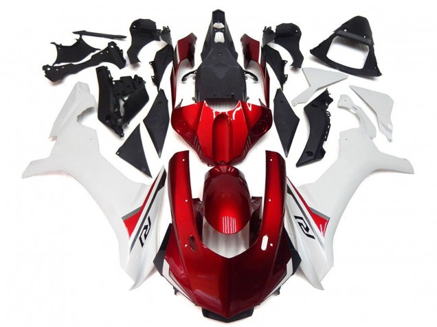 2020-2025 Yamaha YZF 1000 R1 Motorcycle Fairings - White Red Black Canada Websites