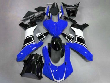 2020-2025 Yamaha YZF 1000 R1 Motorcycle Fairings - Blue White Glossy Black Canada Websites
