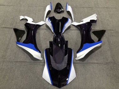 2020-2025 Yamaha YZF 1000 R1 Motorcycle Fairings - White Blue Glossy Black Canada Websites