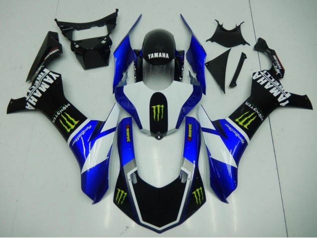 2020-2025 Yamaha YZF 1000 R1 Motorcycle Fairings - Blue White Black Green Monster Canada Websites