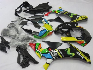 2020-2025 Yamaha YZF 1000 R1 Motorcycle Fairings - White Blue Green Yellow Red Black Color Wheel MoviStar Canada Websites