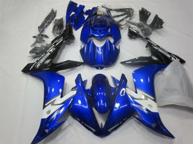 2004-2006 Yamaha YZF 1000 R1 Motorcycle Fairings - Blue White Glossy Black Canada Websites