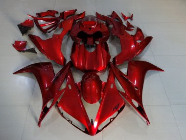 2004-2006 Yamaha YZF 1000 R1 Motorcycle Fairings - Candy Red Canada Websites