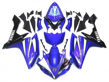 2007-2008 Yamaha YZF 1000 R1 Motorcycle Fairing Kits - Blue White Black Canada Websites