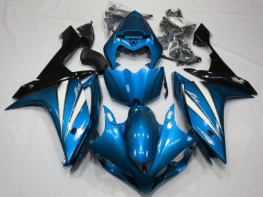 2007-2008 Yamaha YZF 1000 R1 Motorcycle Fairings - Blue White Black Canada Websites