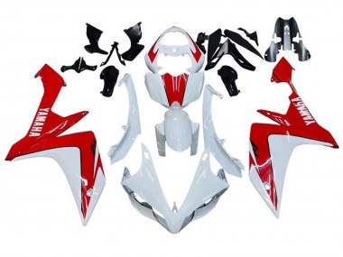 2007-2008 Yamaha YZF 1000 R1 Motorcycle Fairings - White Red Canada Websites