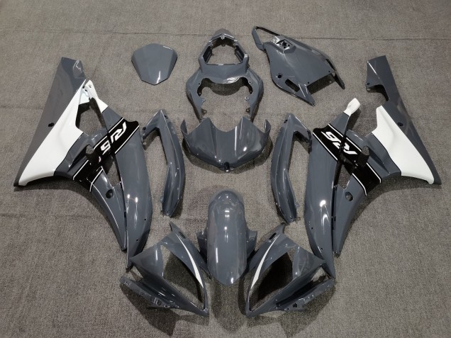 2006-2007 Yamaha YZF R6 Motorcycle Fairings - Nardo Grey White Black Canada Websites