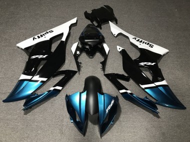 2008-2016 Yamaha YZF R6 Motorcycle Fairings - White Blue Black Spiffy Canada Websites