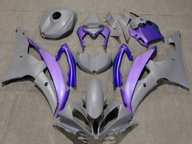 2008-2016 Yamaha YZF R6 Motorcycle Fairings - Grey Purple Canada Websites