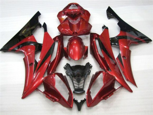2008-2016 Yamaha YZF R6 Motorcycle Fairings - Red Black Canada Websites