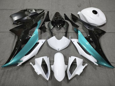2008-2016 Yamaha YZF R6 Motorcycle Fairings - White Black Teal Blue Canada Websites