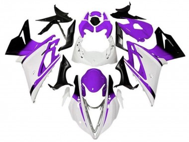 2013-2016 Triumph Daytona 675 Triple Motorcycle Fairings - White Purple Glossy Black Canada Websites