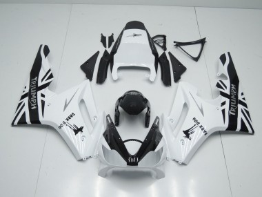 2006-2008 Triumph Daytona 675 Triple Motorcycle Fairings - White Glossy Black Dark Dog Canada Websites
