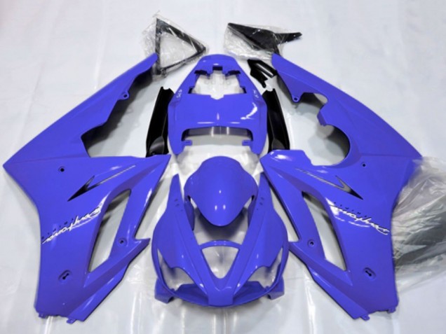 2006-2008 Triumph Daytona 675 Triple Motorcycle Fairings - Blue Glossy Black Canada Websites