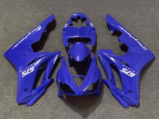 2006-2008 Triumph Daytona 675 Triple Motorcycle Fairing - Blue Canada Websites
