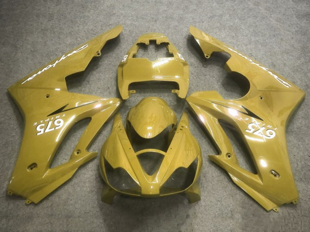 2006-2008 Triumph Daytona 675 Triple Motorcycle Fairings - Gold Canada Websites