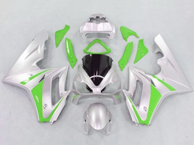 2006-2008 Triumph Daytona 675 Triple Motorcycle Fairings - Silver Green Canada Websites