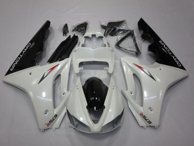 2009-2012 Triumph Daytona 675 Triple Motorcycle Fairing - White Glossy Black Canada Websites
