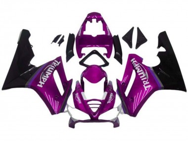 2009-2012 Triumph Daytona 675 Triple Motorcycle Fairings - Purple Glossy Black Canada Websites