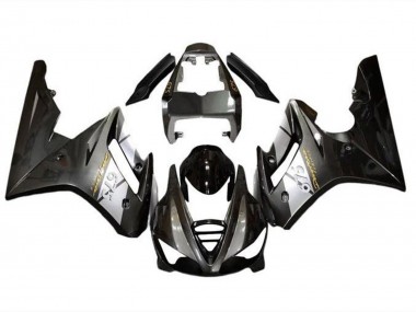 2009-2012 Triumph Daytona 675 Triple Motorcycle Fairings - Silver Glossy Black Canada Websites