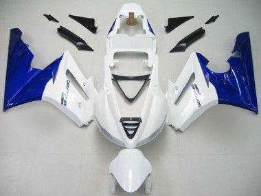 2009-2012 Triumph Daytona 675 Triple Motorcycle Fairing - White Blue Canada Websites