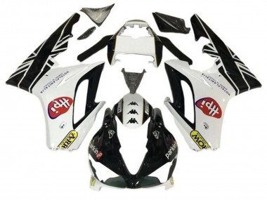 2009-2012 Triumph Daytona 675 Triple Motorcycle Fairings - White Glossy Black HPi Canada Websites