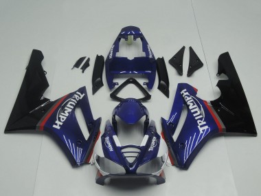 2009-2012 Triumph Daytona 675 Triple Motorcycle Fairings - Blue Red Glossy Black Canada Websites
