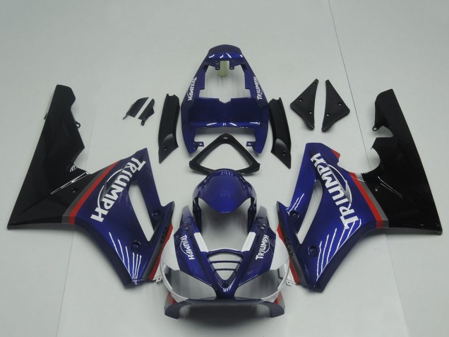 2009-2012 Triumph Daytona 675 Triple Motorcycle Fairings - Blue Red Glossy Black Canada Websites