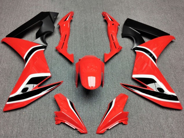 2014-2016 Honda CBR650F Motorcycle Fairings - Red Matte Black Canada Websites