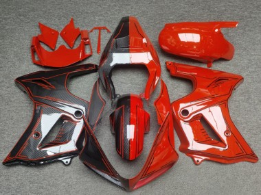 2003-2013 Suzuki SV650 Motorcycle Fairings - Glossy Red Carbon Fiber Canada Websites