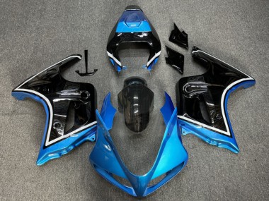 2003-2013 Suzuki SV650 Motorcycle Fairings - Glossy Blue Black Canada Websites