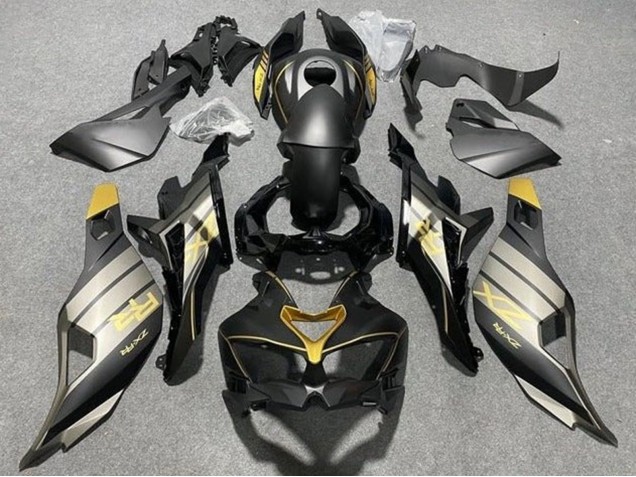 2019-2025 Kawasaki ZX4R ZX-4RR Motorcycle Fairings - Matte Black Glossy Black Grey Gold Canada Websites