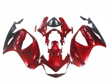 2002-2016 Honda ST1300 Motorcycle Fairings - Red Matte Black Canada Websites