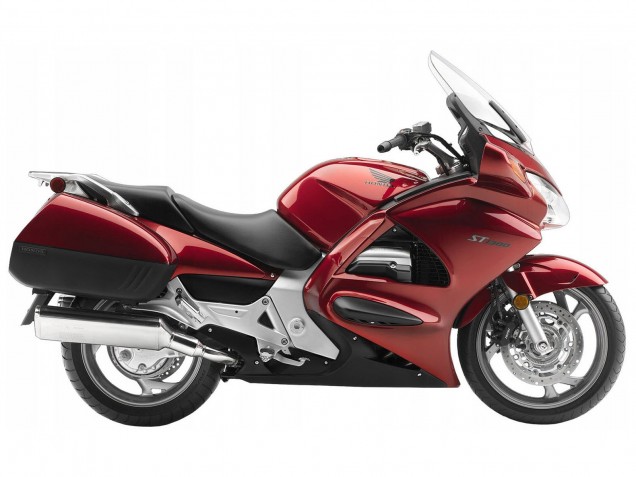 2002-2016 Honda ST1300 Motorcycle Fairings - Dark Red Canada Websites