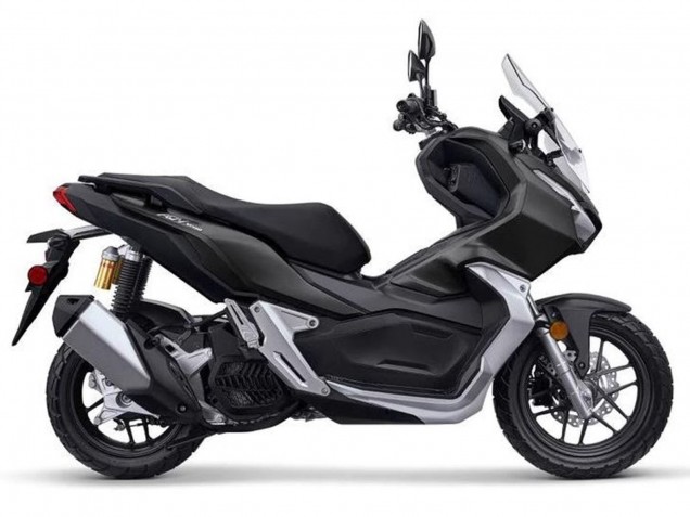 2018-2021 Honda ADV150 Motorcycle Fairings - Silver Matte Black Canada Websites