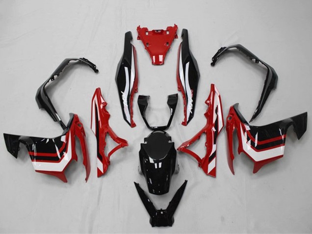 2018-2021 Honda ADV150 Motorcycle Fairings - White Red Glossy Black Canada Websites