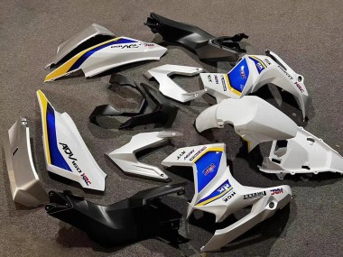 2022-2024 Honda ADV160 Motorcycle Fairings - White Blue Yellow HRC Canada Websites