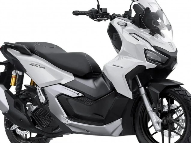 2022-2024 Honda ADV160 Motorcycle Fairings - White Black Canada Websites