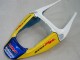 2005-2006 Honda CBR600RR Motorcycle Fairings - Blue White Yellow Rothmans Canada Websites