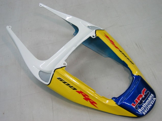 2005-2006 Honda CBR600RR Motorcycle Fairings - Blue White Yellow Rothmans Canada Websites